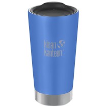 Klean Kanteen Insulated Coffee Cup Pacific Sky Blue - Tumbler Lid
