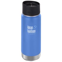 Klean Kanteen Insulated Flask with Café Cap - Pacific Sky Blue