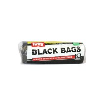 Tuffy Recycled Black Refuse Bags (20)