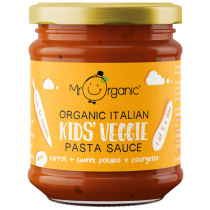 Mr Organic Kids Veggie Pasta Sauce - Carrot, Sweet Potato, Courgette