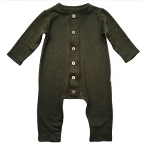 My Little Loves Breeze Romper Deep Green