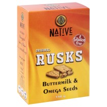 Native Gluten-Free Buttermilk & Vanilla Rusks 