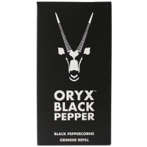 Oryx Black Peppercorns - Grinder Refill