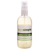 Pure Simple Cedarwood Castile Body Wash
