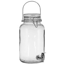 Regent Beverage Dispenser With Hermetic Clip Lid