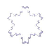 Kitchen Craft Metal Cookie Cutter - Snowflake Design
