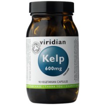 Viridian Organic Kelp 600mg Veggie Capsules