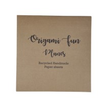 Growing Paper Origami Recycled Paper Set for Kids - Airplane