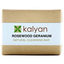 Kalyan Rosewood Geranium Natural Cleansing Bar 