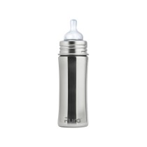 Pura Stainless Steel Mirror Finished Infant Bottle, 325ml