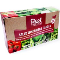 Reel Gardening Salad Windowsill