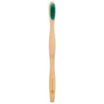 The Earth Brush Bamboo Toothbrush Adult - Soft Green