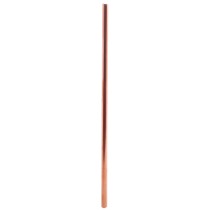 EbonyMoon Copper Drinking Straw Polished