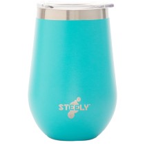 Steely Triple Insulated Coffee Cup 360ml Aqua