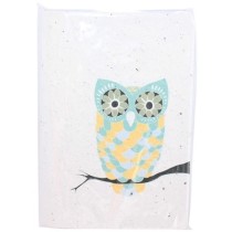 Growing Paper Notebook - Owl