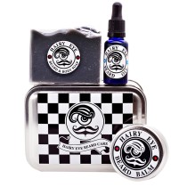 Hairy Eye Beard Care Hinged Tin Gift Pack