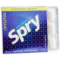 Spry Xylitol Gum - Peppermint