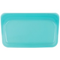 Stasher Reusable Silicone Snack Bag - Aqua