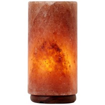 Himalayan Crystal Salt Lamp Cylinder Shape 20cm