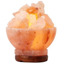 Himalayan Crystal Salt Lamp Fire Bowl